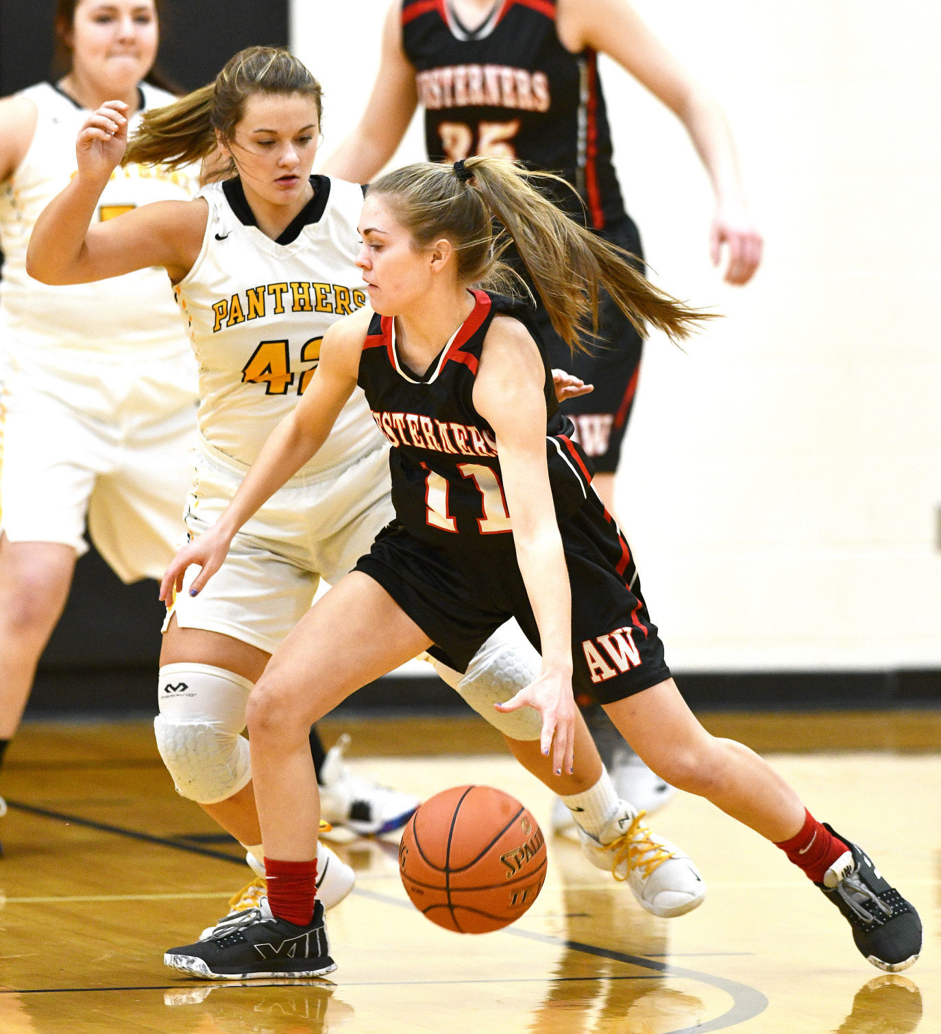 Kingsley-Pierson vs Akron-Westfield girls basketball